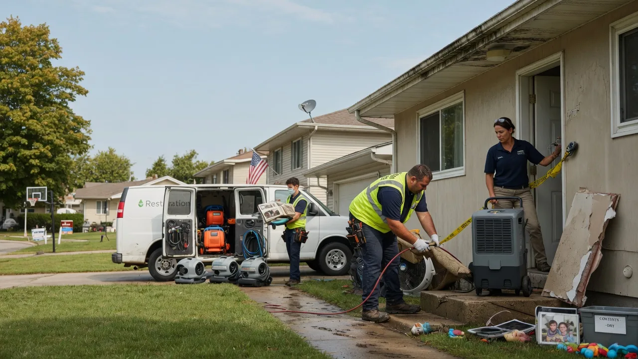 Water Damage Restoration in Crescent, PA near me